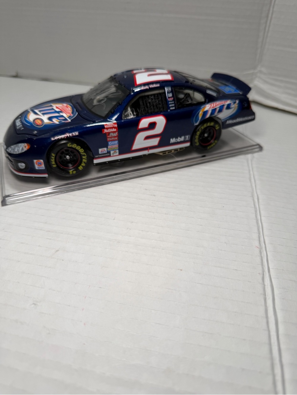 Rusty Wallace #2 Miller Lite 2003 Dodge Intrepid Action 1:24 NASCAR Diecast